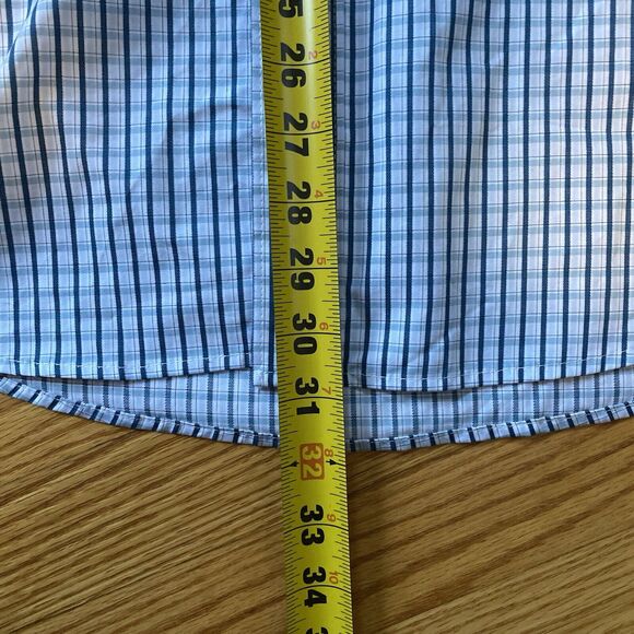 Van Heusen Men's Plaid Dress Shirt Size M 15-15 1/2 NWOT - Picture 8 of 8